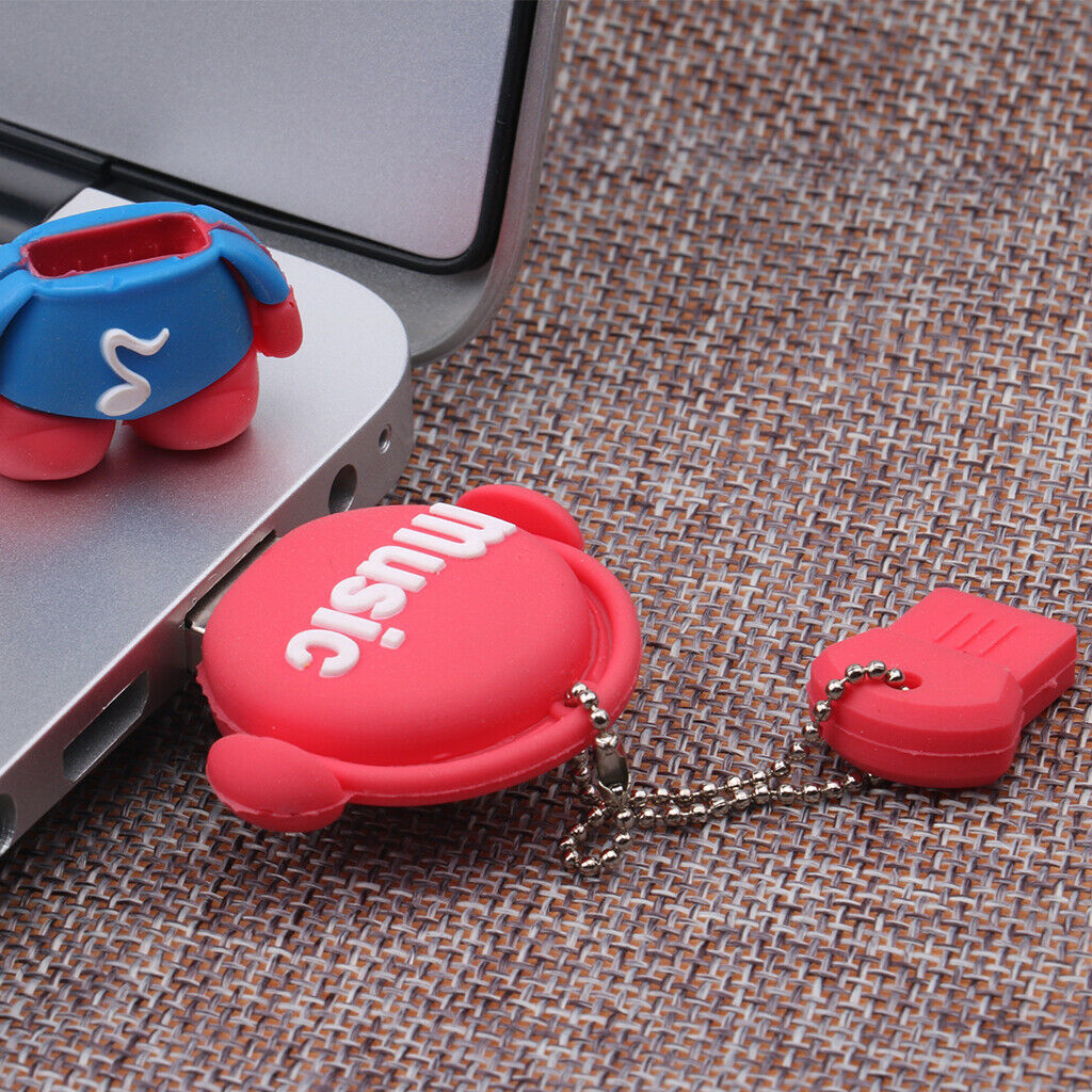 Cute Cartoon USB Flash Drive U Disk Memory Stick Pen For Laptop Desktop 16GB