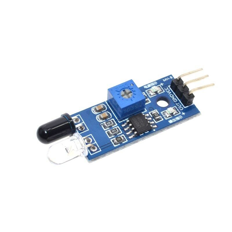 2Pcs Reflective 3pin IR Infrared Obstacle Avoidance Sensor Module for Arduino