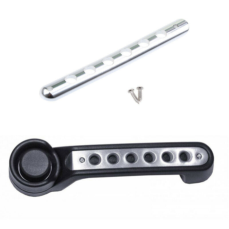 Fit For Jeep Wrangler JK 2007-17 Door Handle Tailgate Bar Trim Insert Cover Grab