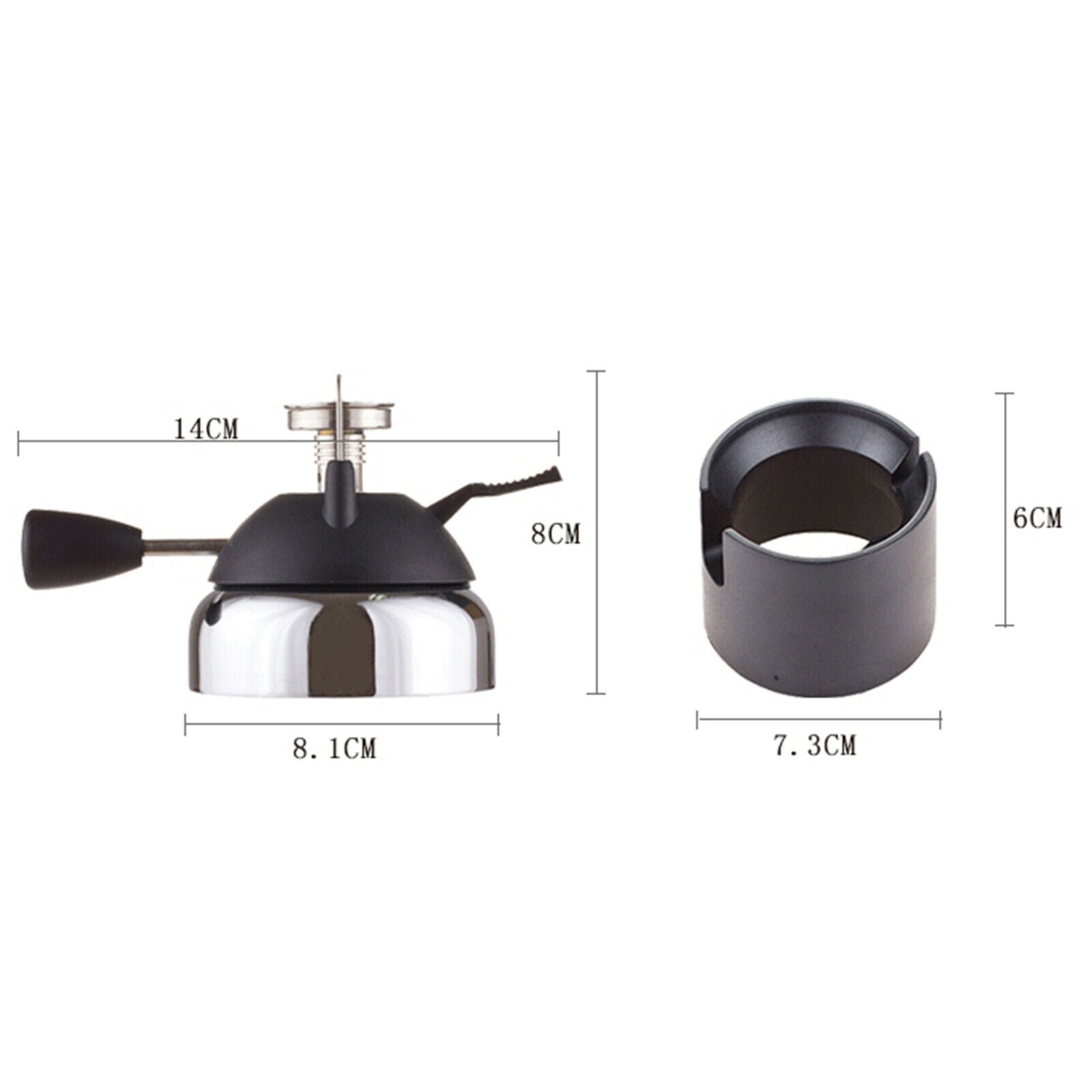 Mini Gas Burner Burner Cooking Stove for Travel Hiking Camping Cooking