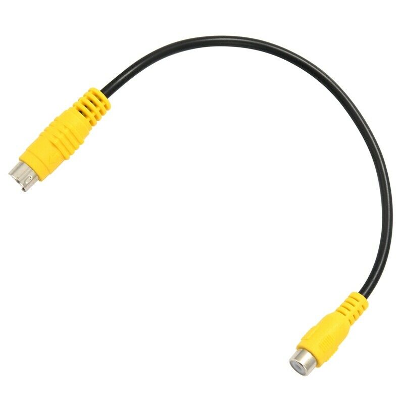 S-Video 7-Pin TV to RCA AV Adapter Converter Cable E4Z2Z2