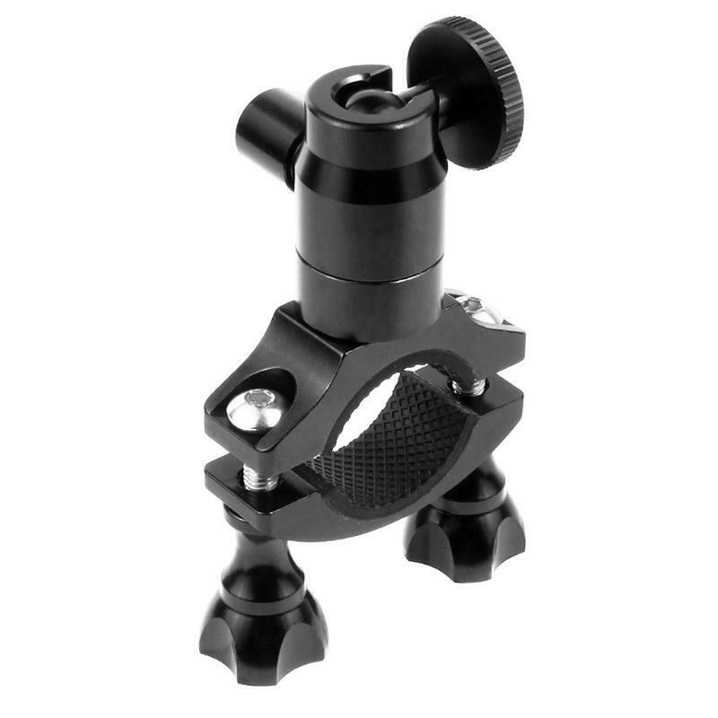 Motor Bike Bracket Clamp 360 Degree Rotation For GO PRO AKASO EK7000 4K Durable