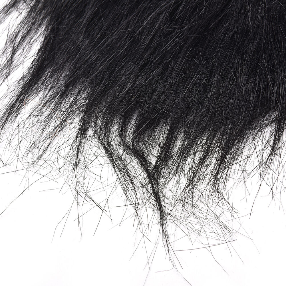 Costume Party Men Halloween Beard Facial Hair Disguise Game Black Mustache.l8