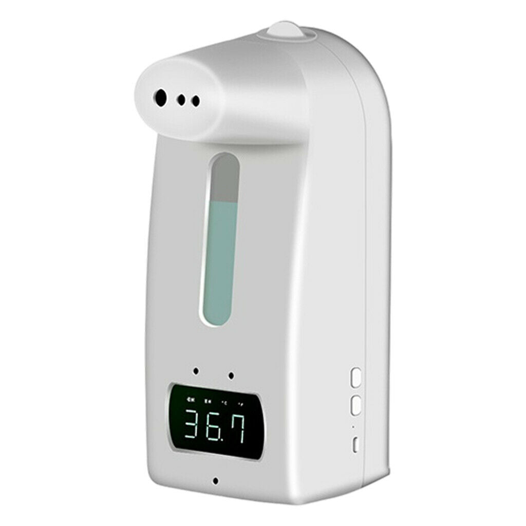 K10 Pro 2 in 1 Touchless Thermometer w/ Hands Free Automatic Soap Dispenser