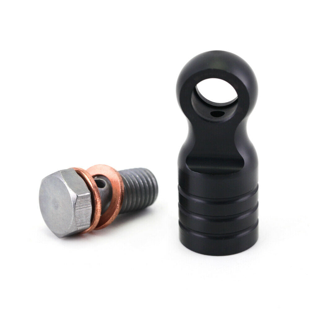 Universal Brake Radial Master Cylinder Banjo Bolt Oil Hose Screw Transverter