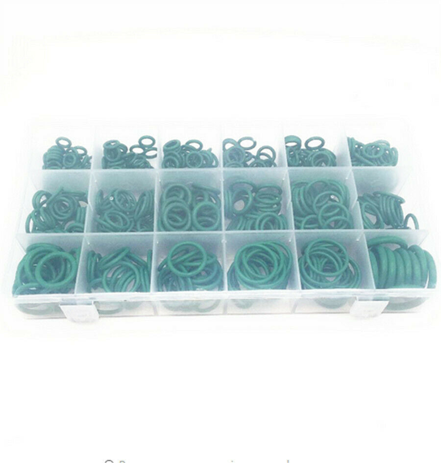 530pcs Boxed Car A/C Air Conditioning Repair Rubber O-rings Seals Kit Universal