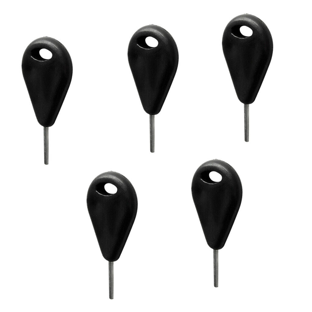 5Pcs Black Nylon Surfboard Fin Key Surf Board Longboard Remove/Install Tool
