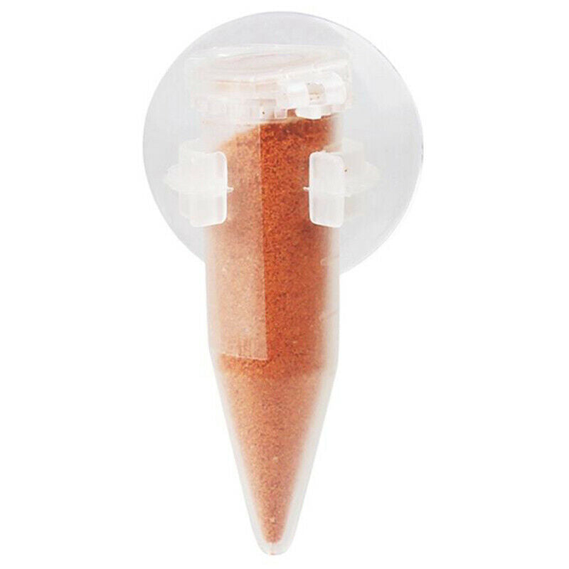 Automatic Fish Feeder Tapered Aquarium Worm Feeder Funnel Cup With Suctio.l8