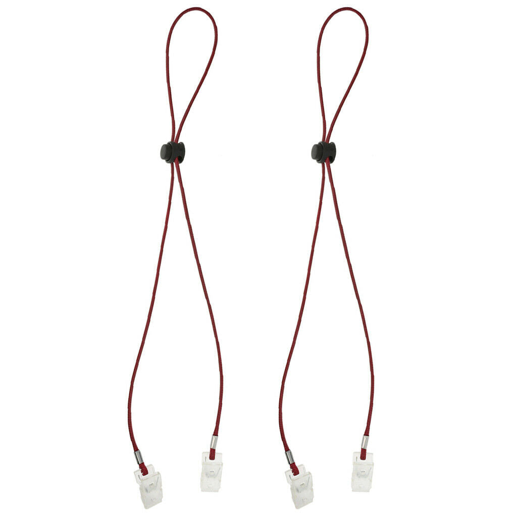 2 piece napkin clip bib towel adjustable cord food