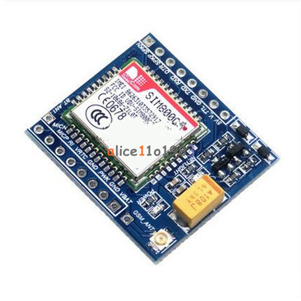 SIM800C GSM GPRS Module 5V/3.3V TTL STM32 C51 with Bluetooth and TTS for Arduino