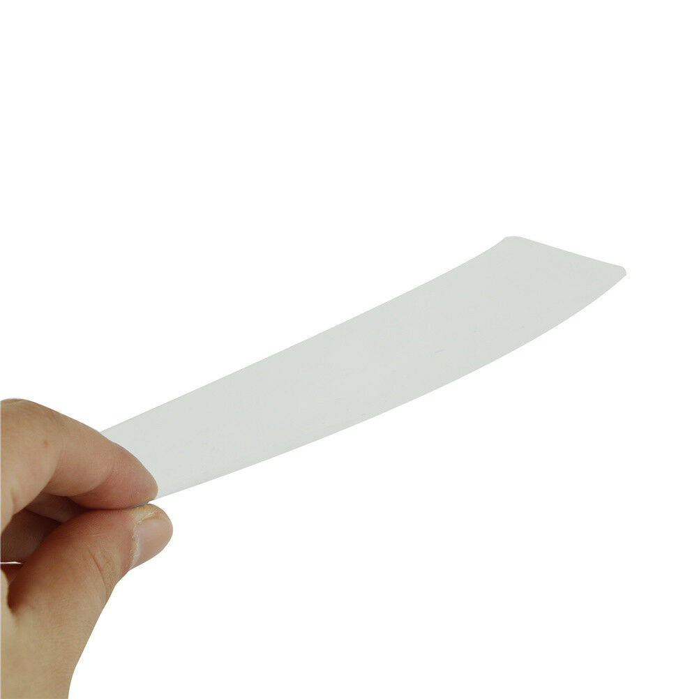 5pcs Plastic Soft Dough Cake Scraper Plain Smooth Jagged Edge Spatulas Cut.l8