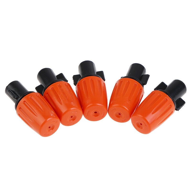 5Pcs Adjustable Misting Nozzle with Tee Joint for Watering Irrigation Spr.l8