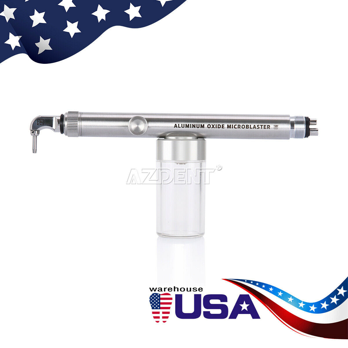 Alumina Sandblasting Gun Air Abrasion Polisher System Microetcher  Handpiece 4H