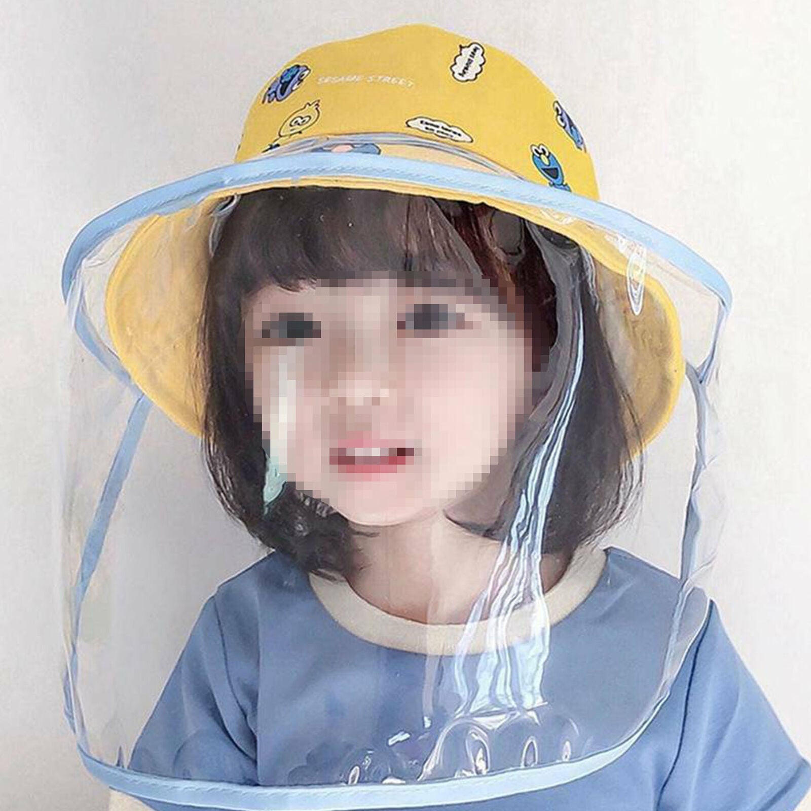 Dustproof Anti-Spitting Face Shield Outdoor Protective Cover Cap Fisherman Hat