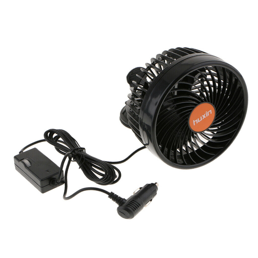 6 inch 24V 12W Car SUV Truck Plug in Electric Fan with Cigarette Lighter Low