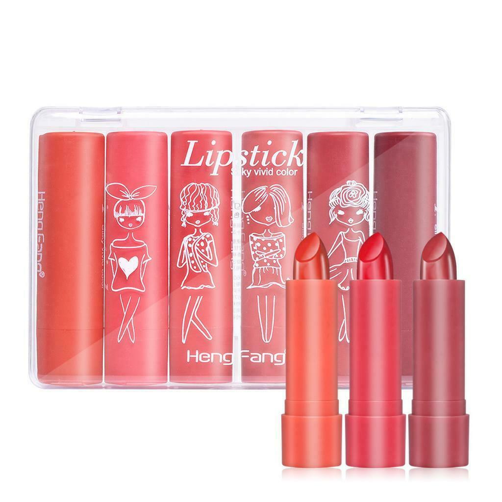 Matte Lipstick Set Waterproof, Long Lasting, Glide Smoothly, Pack of 12