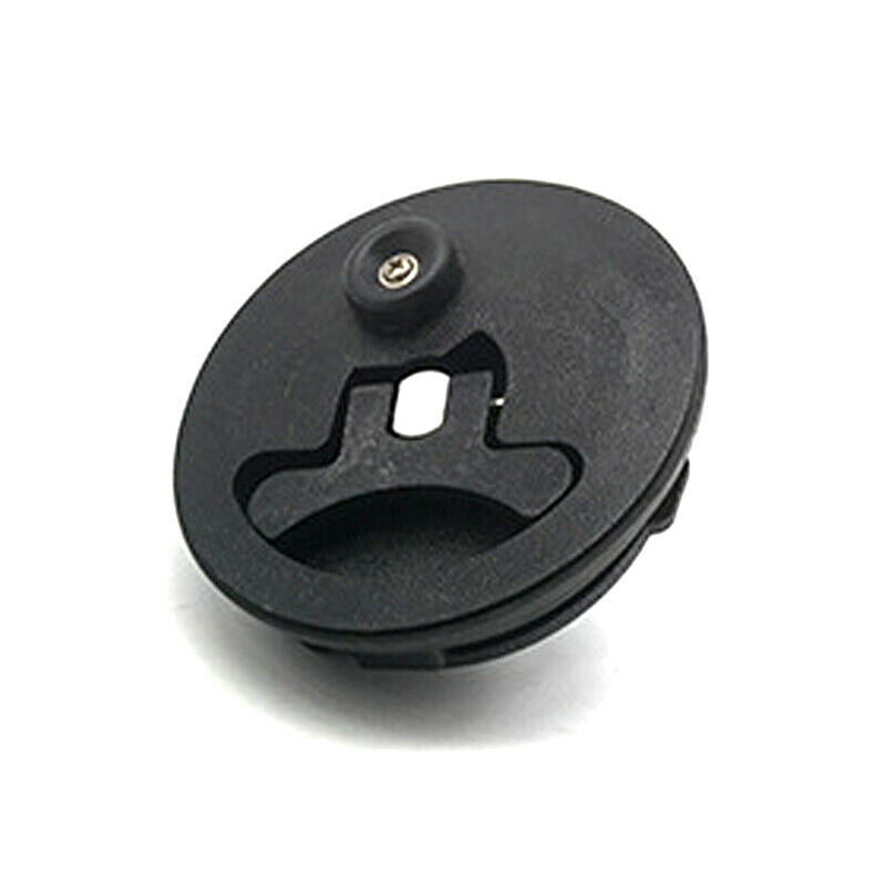Plastic Water Tank Fuel Tank Filler Cap Twist Cap +Filler Plate+Fittings Black