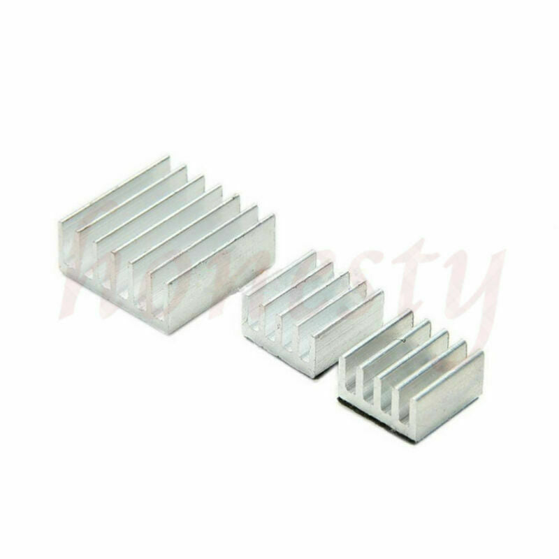 15PCS/5sets Raspberry Pi 2 Aluminium Heatsink Kit Self Adhesive Heat Sink
