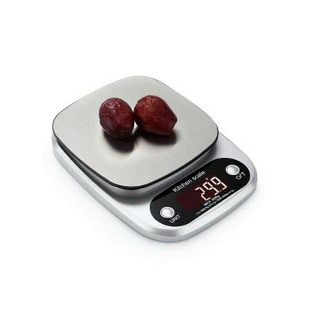 Kitchen Electronic Scale 0.1g Food Stainless Steel Precision Platform Scale