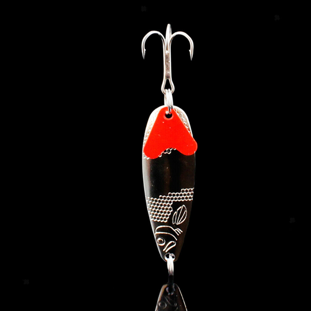 10pcs Fishing Spinner Baits Sequins Fishing Baits Replacement Supplies