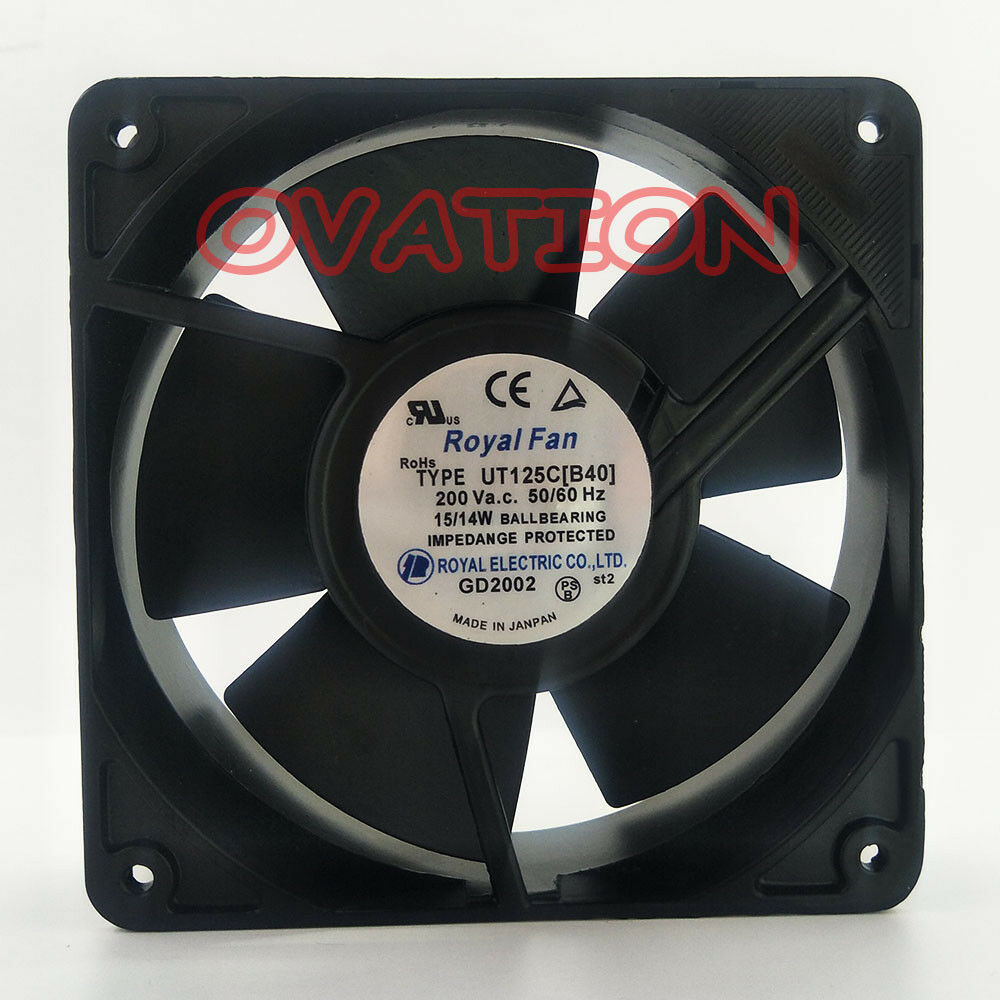 For 1PC NEW Royal Fan UT125C [B40] 12038 200V 15w / 14W fan