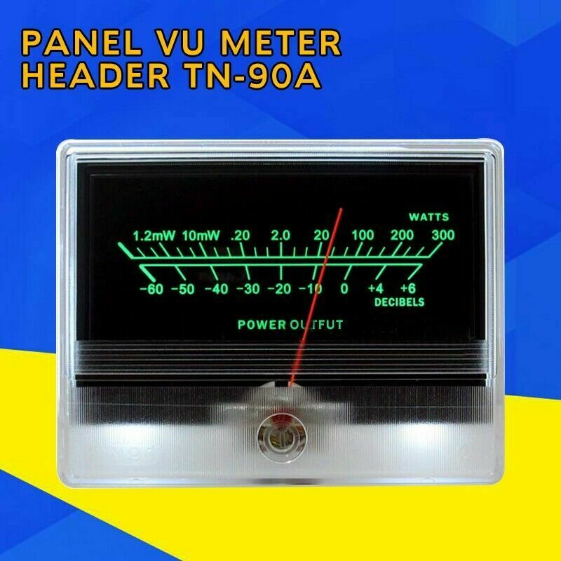 1x Panneau Vu MÃ¨tre TÃªte TN-90A DB Acoustique puissance Amplificateur ChÃ¢ssis W/