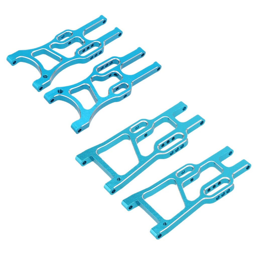 4Pcs RC Car Aluminum Rear Front Suspension Arm for RC Truggy Accessory