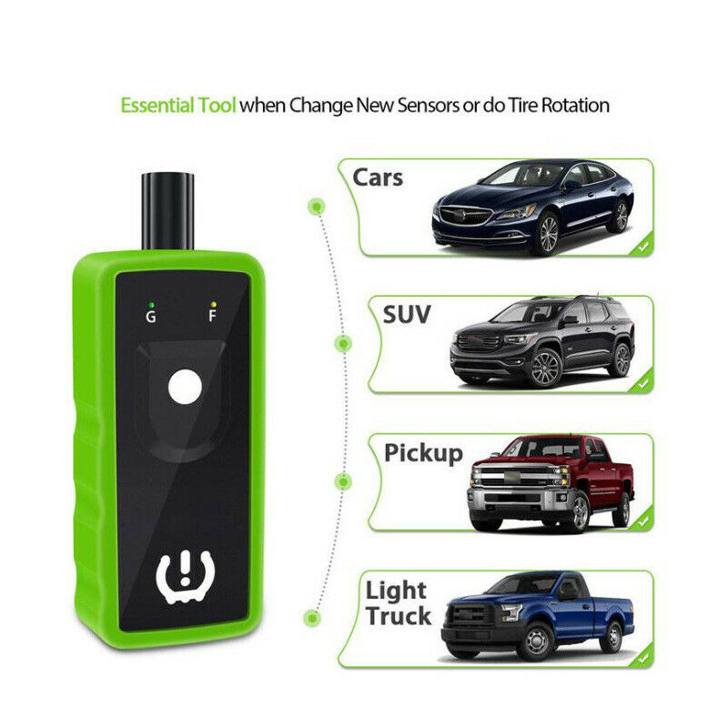 Auto Car SUV Vehicle Tire Pressure Reset Monitor Sensor Test Scanner Repair Tool