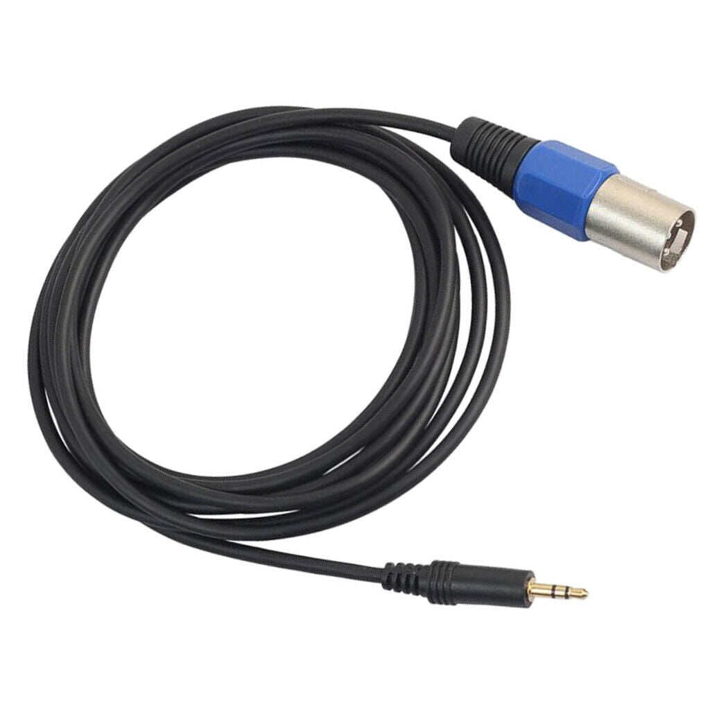 1.5 Meter Wearable 3.5 mm   Male to XLR Male Stereo Audio Cable Cord for