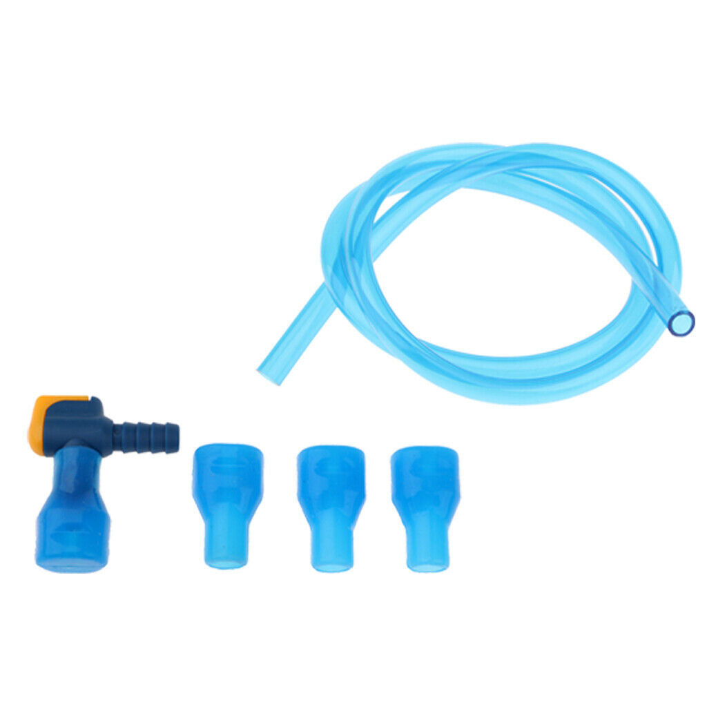 Hydration Pack Drink Tube Hose + Bite Mouthpiece Valve for Water Reservoir