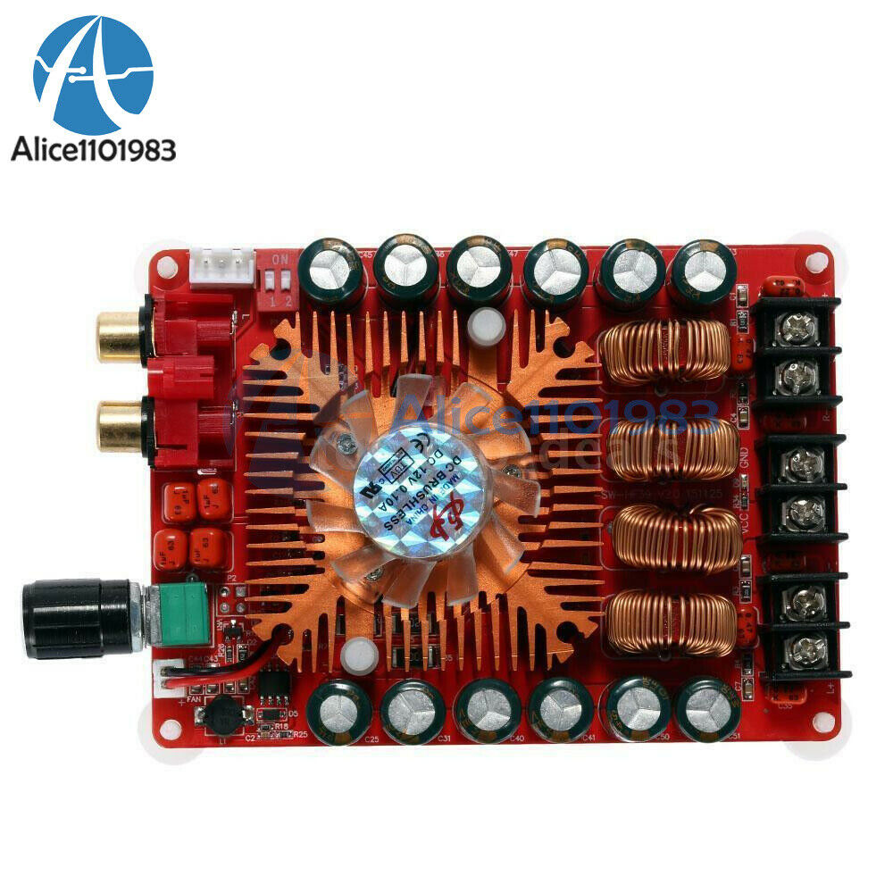 TDA7498E 160W+160W Dual Channel Audio Stereo Power Amplifier Board