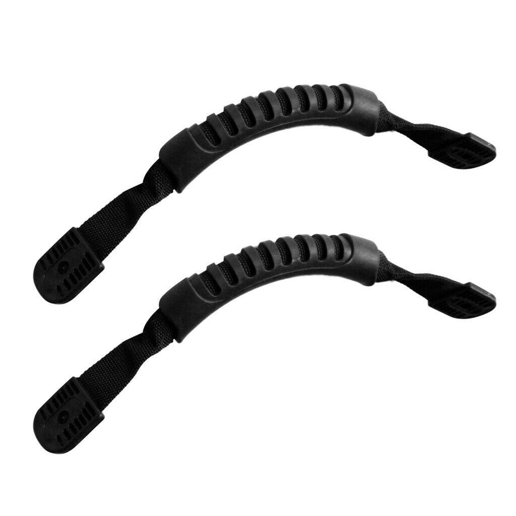 2pcs Kayak Canoe Carry Handle Fishing Boat Grab Handle Webbing Hand Fittings