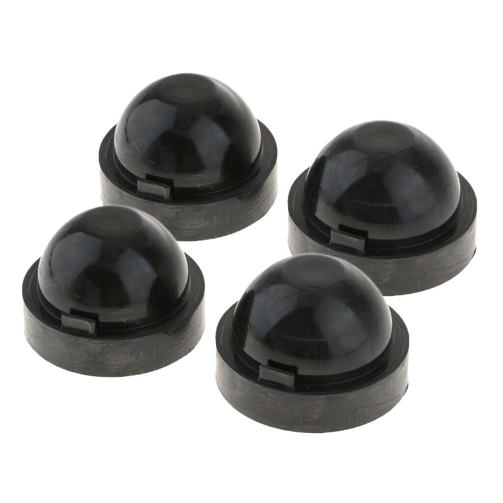 4PCS Inner Dia Rubber Housing Seal Dust Cover for Car LED HID Headlight 85mm