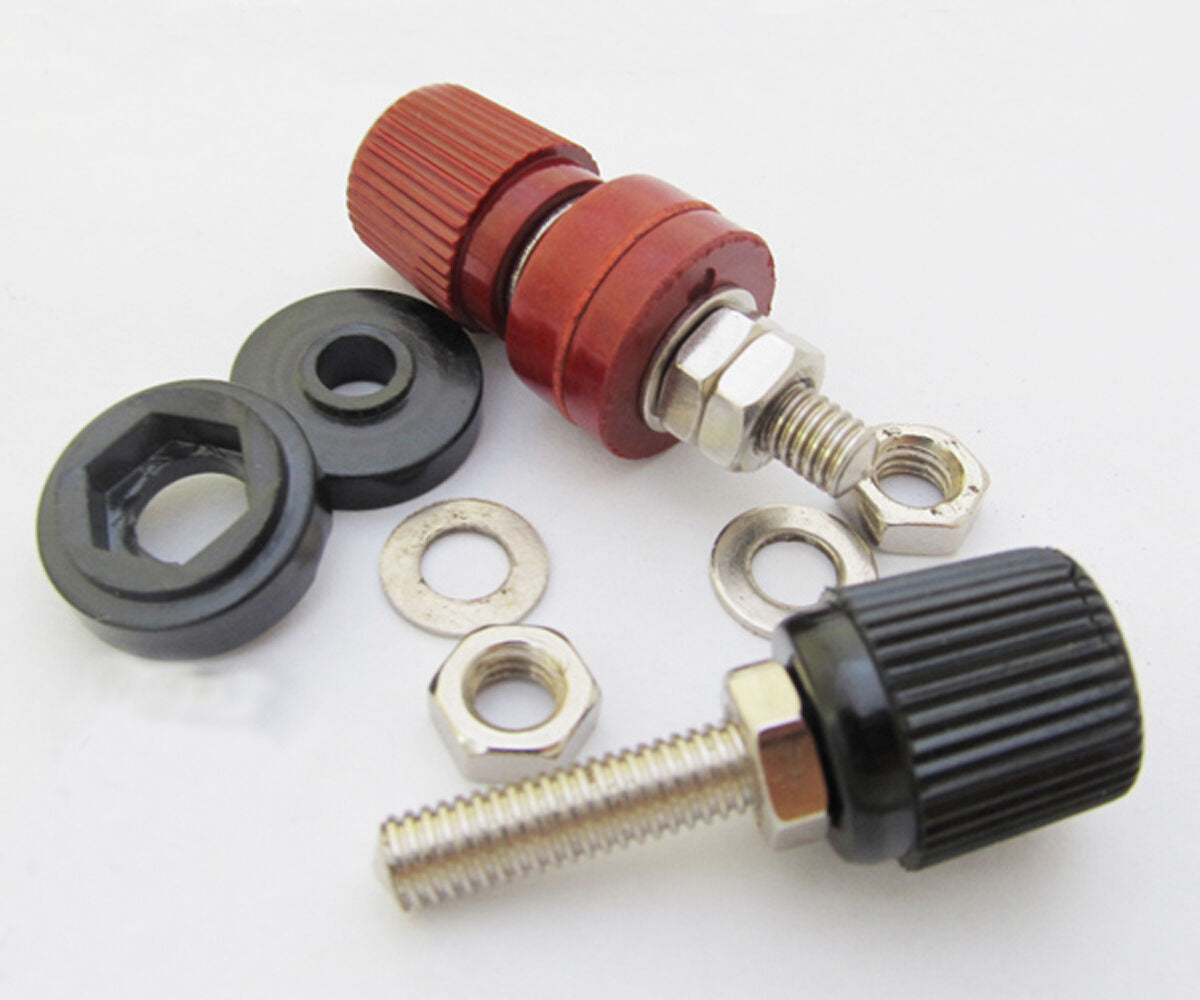 50pcs 60A Power Amplifier AC Power Binding Post M6x46mm