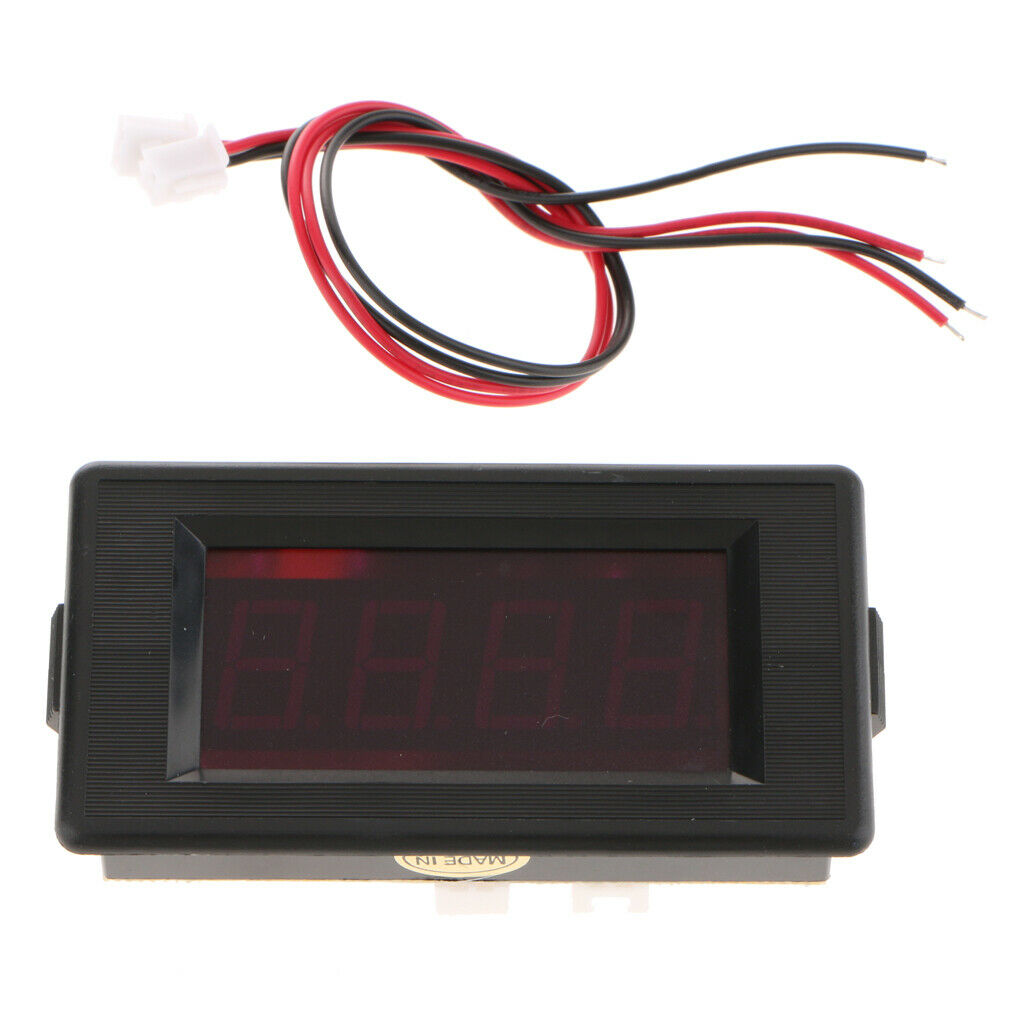 Red LED Digital Timer Totalizer Hour Chronometer Panel GDD7949SMSIW-P12V