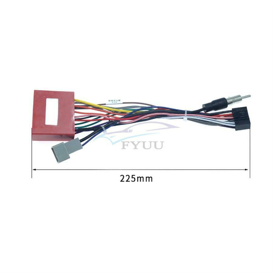 For Mazda 2/3/6 2008+ 1Set 16PIN Car Aftermarket Radio Audio Power Cable Adaptor