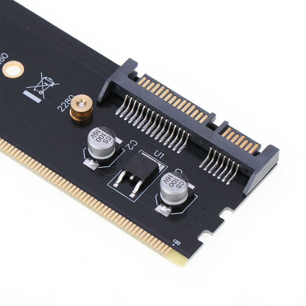 DDR3 240 Pin to KEY B M.2 NGFF SSD SSD Adapter Card Expansion Card with SATA