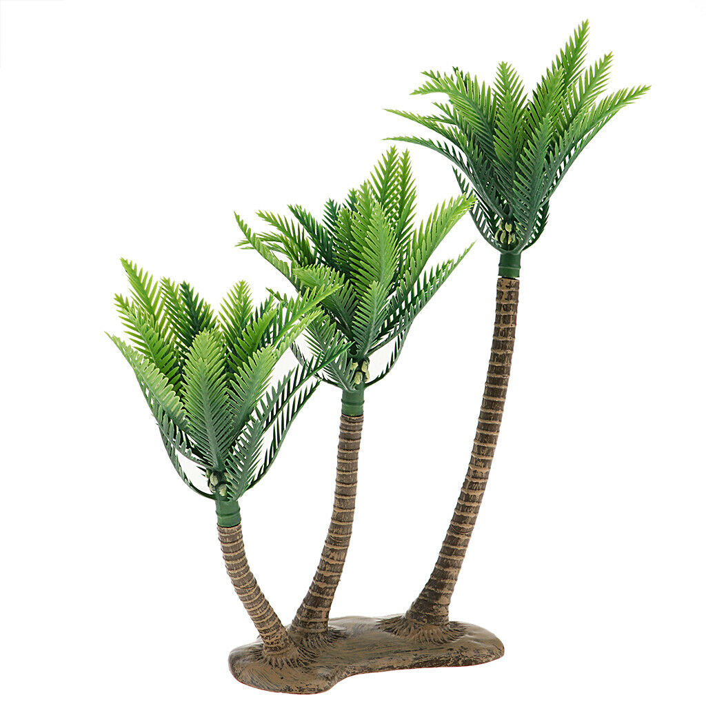Mini Models Simulation Plastic Coconut Palm Tree Micro Landscape Accessory