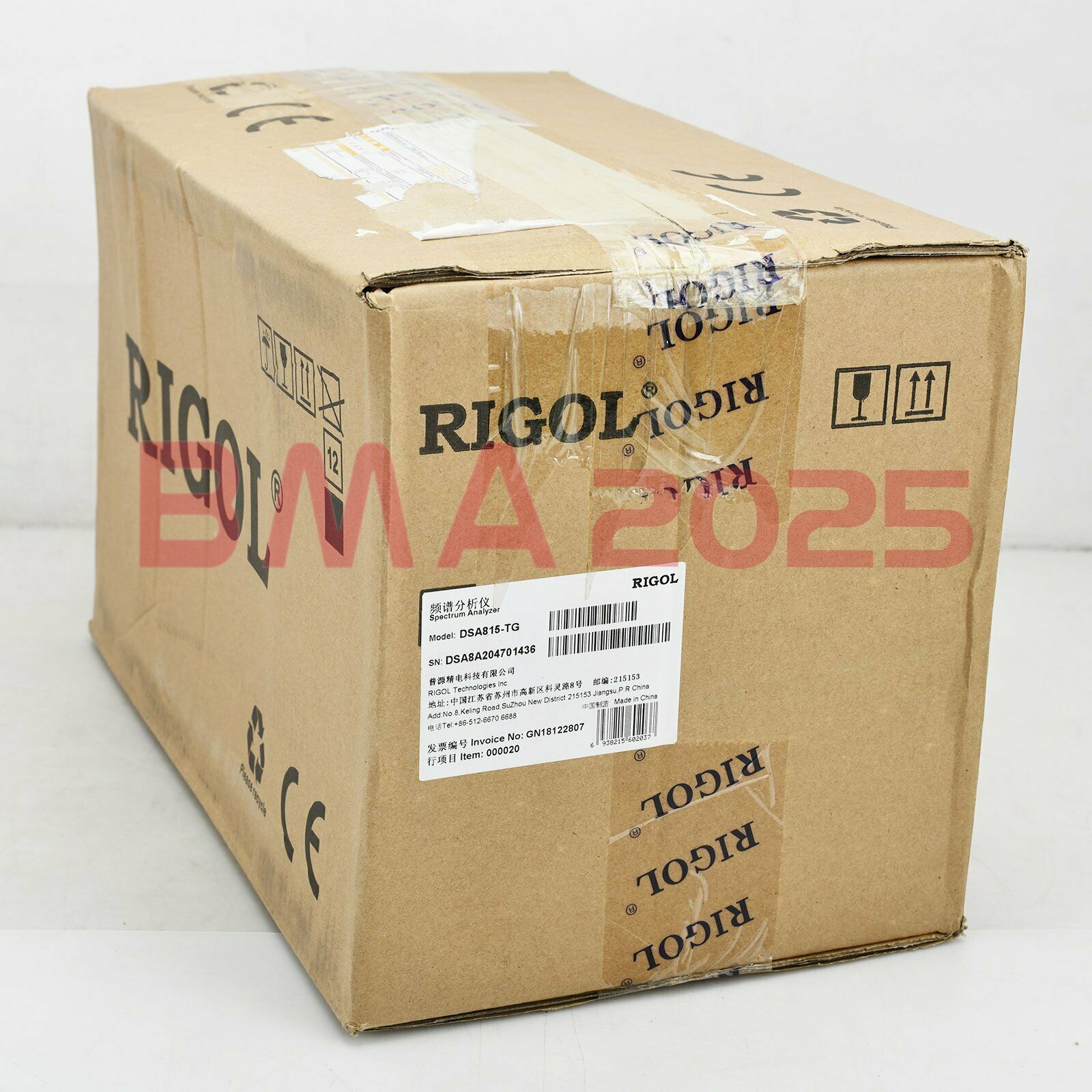 1PC Brand New RIGOL DSA815-TG Spectrum Analyzer 1year warranty DHL free Ship