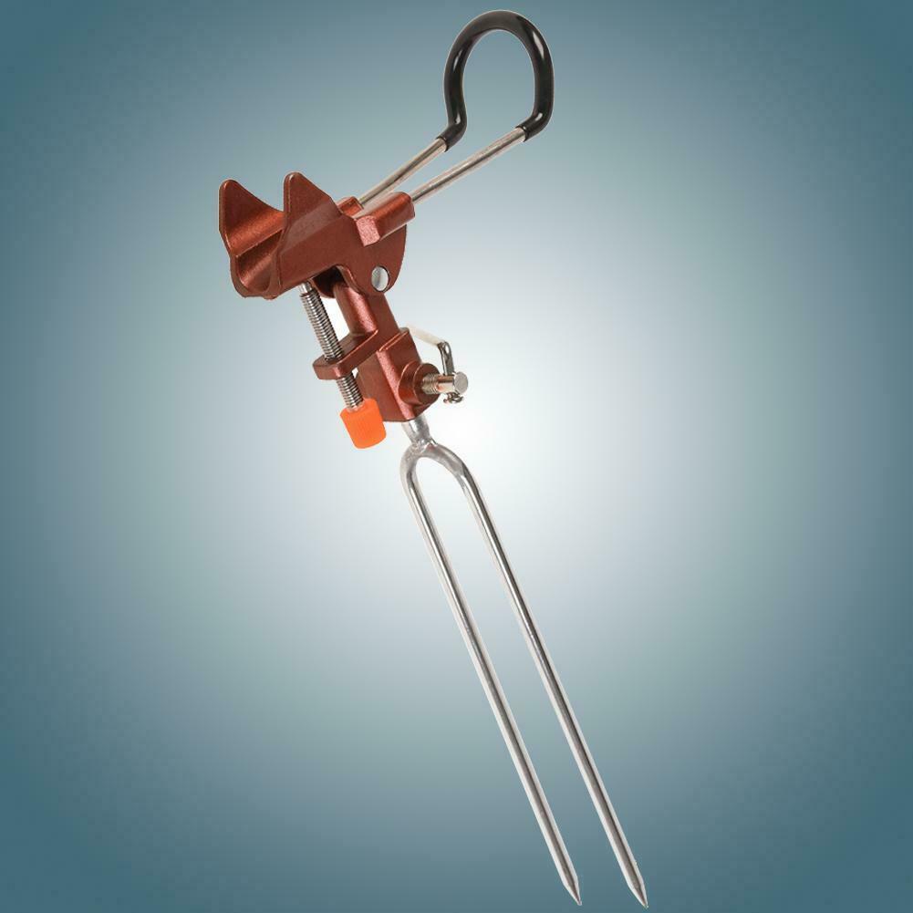 Aluminium Alloy Fishing Rod Bracket Adjustable Handle Fishing Holder Tackle @