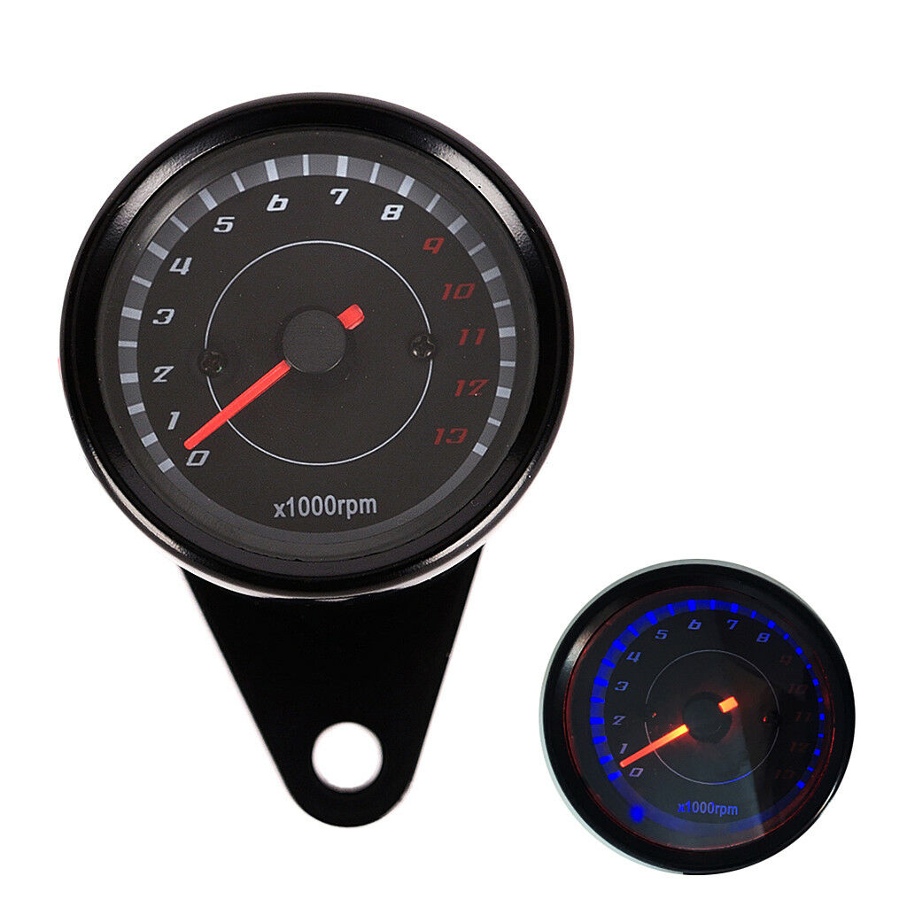 Backlight LED Night Light Tachometer Tacho Gauge Speedometer 12V Motorcycle
