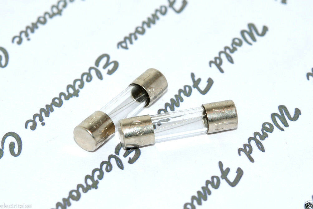 10pcs - WICKMANN 350mA (0.35A)  250V 5x20mm Quick acting Glass Fuse