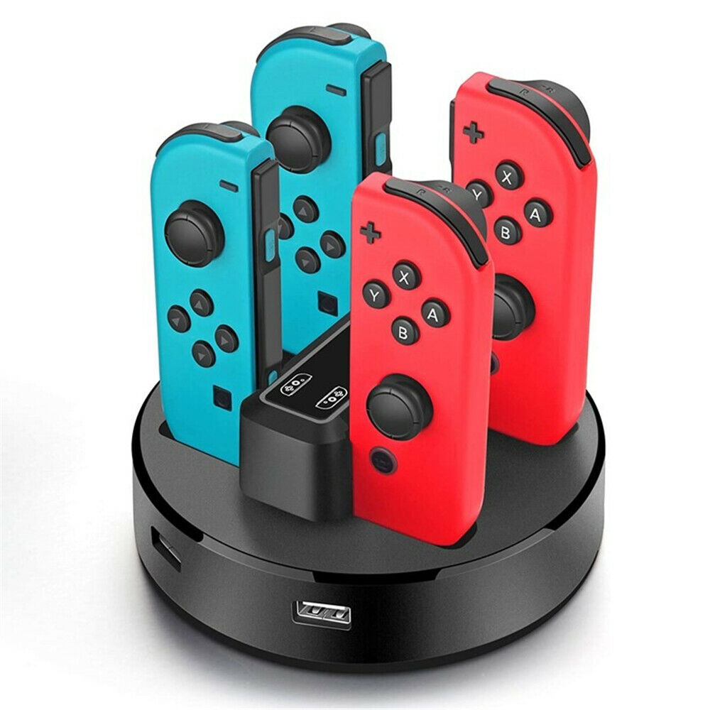 For Nintendo Switch Fast charging 4 Joy-con Controller Charger Charging Station