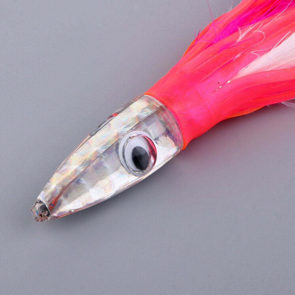 2 Soft Fishing Baits for Octopus with Squid for Tuna Swordfish