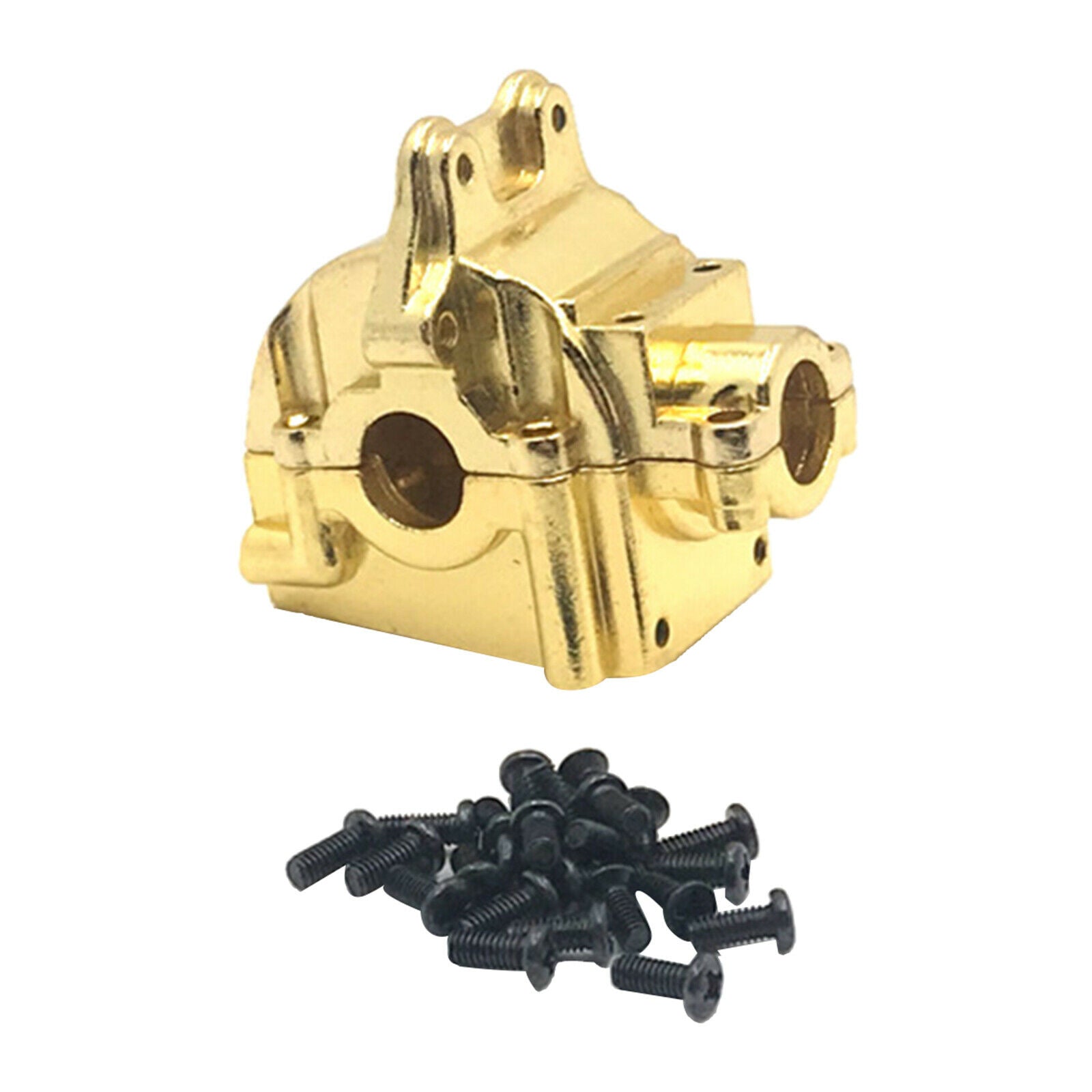 1 Set Upgrade Metal Upper Lower   Housing Cover Set + Screws for WLTOYS 144001,