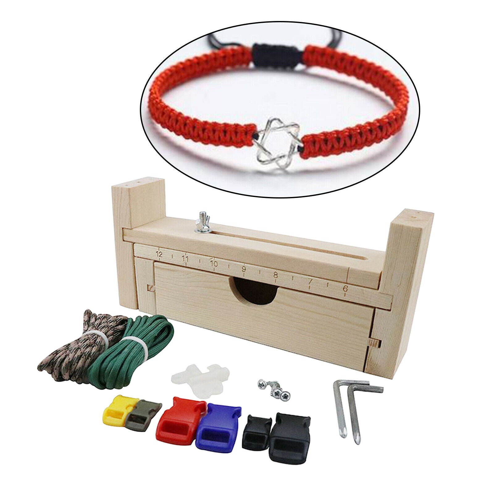 Tool kit for bracelet making findings set wires rings