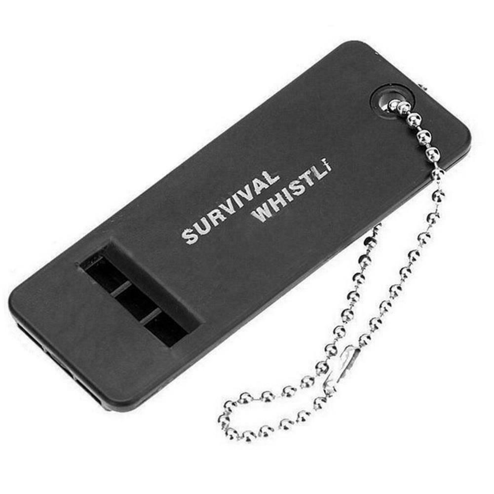 Tri-band Outdoor Survival Whistle For Help Whistle Frequency Treble High J2J0