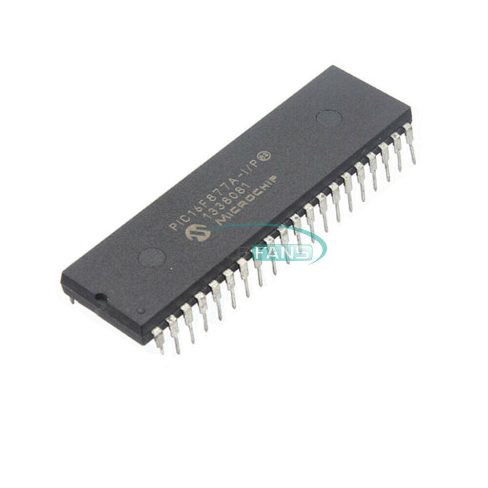 PIC16F877A-I/P PIC16F DIP-40 DIP40 MC 40-Pin Enhanced Flash Microchontroller