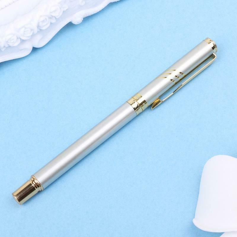 0.5mm Metal Roller Ball Pen Luxury Ballpoint Pens Business Office Supply Write