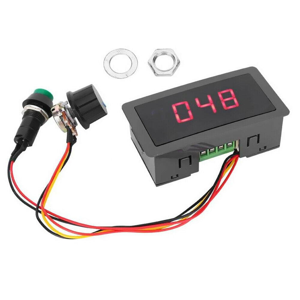 1Pcs 6V 12V 24V 5A PWM DC Motor Speed Controller CCM5D Digital Display LED